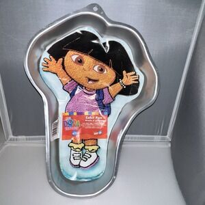 Wilton Dora The Explorer Cake Pan Mold 2105 6300 Tin Nickelodeon Y2k Kid